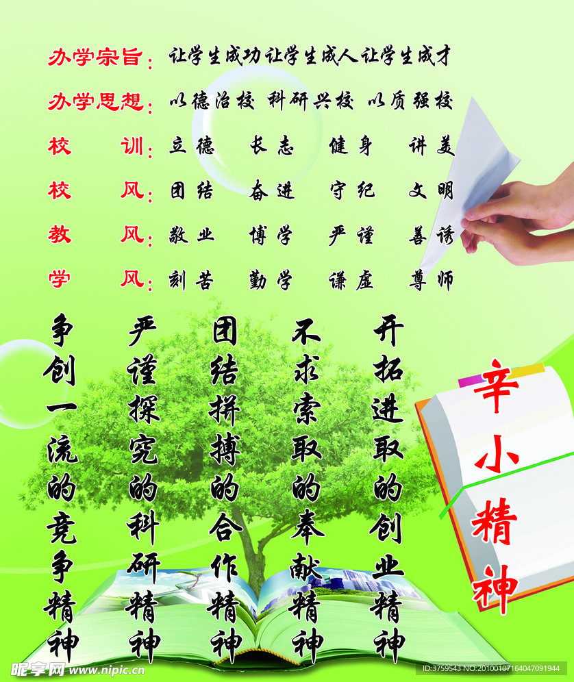 学校版面