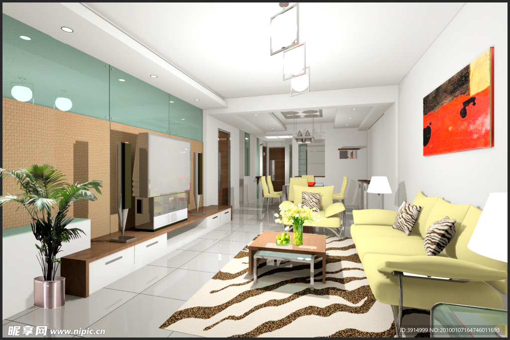 客厅设计效果图