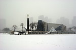 三岔口雪景
