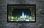 装饰窗外