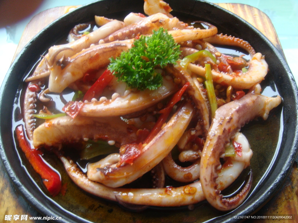 铁板鱿鱼