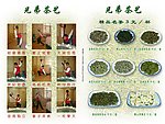中国的功夫茶专用茶单