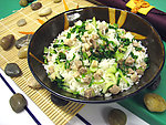 板鸭菜炒饭