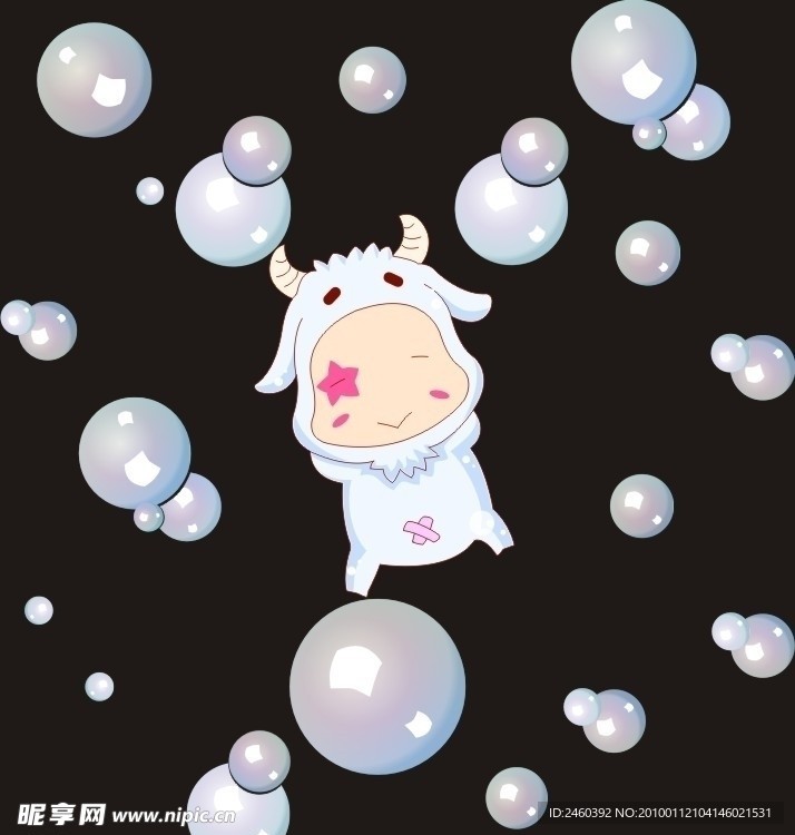 卡通小牛
