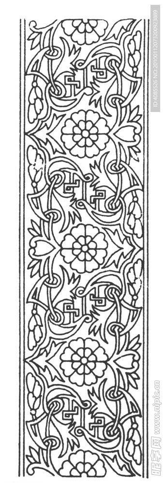矢量花纹