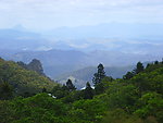 布里斯班附近的山里景色