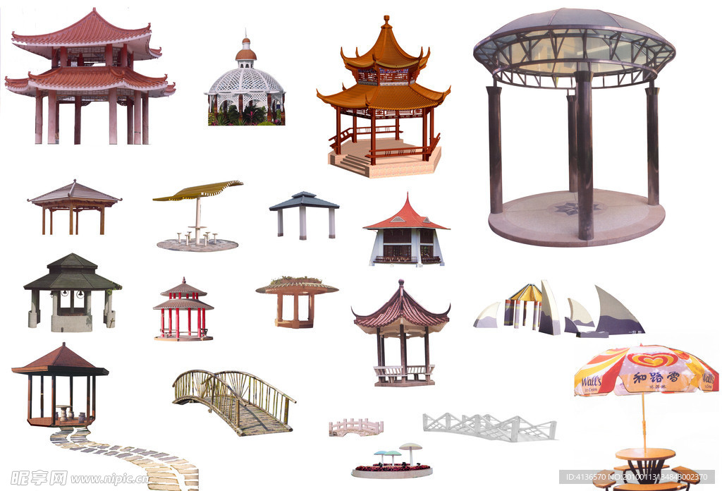 景观建筑素材