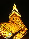 夜幕中的东京铁塔