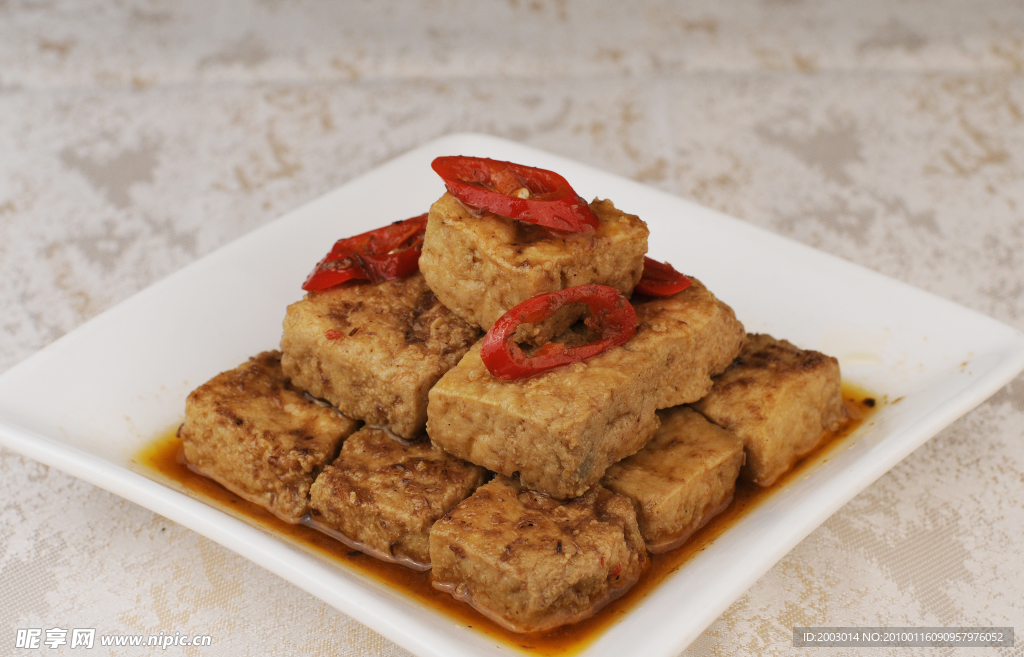 虾籽臭豆腐