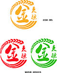 金麦穗 logo