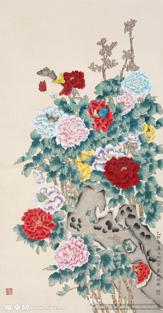 争芳斗艳