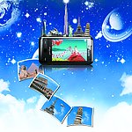 手机设计创意效果海报