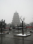 大雁塔雪景
