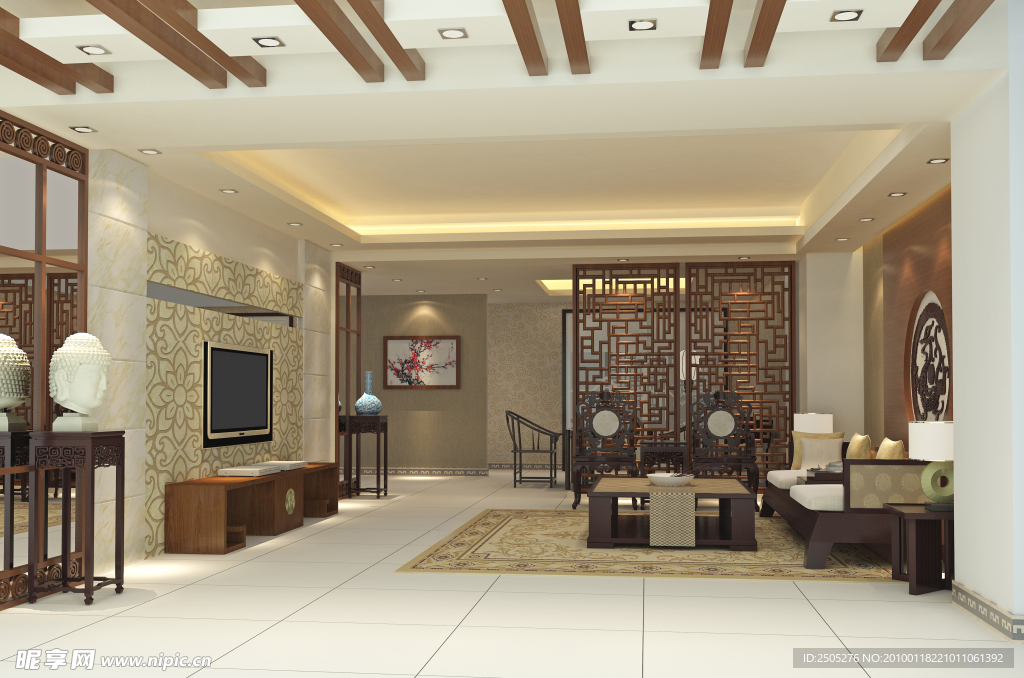 室内效果图 客厅