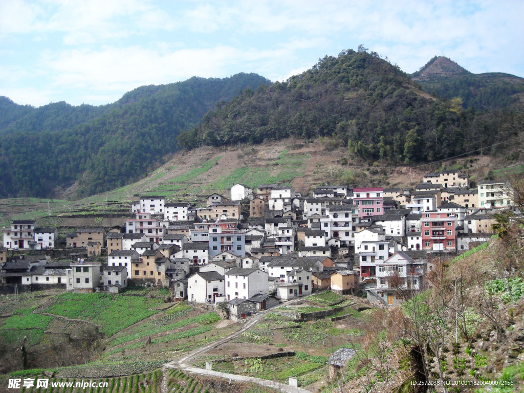 山村风光