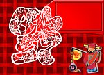 全家福模版