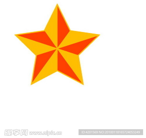 五角星矢量图