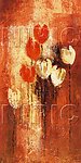 花卉油画64 （40厘米 X 80厘米）