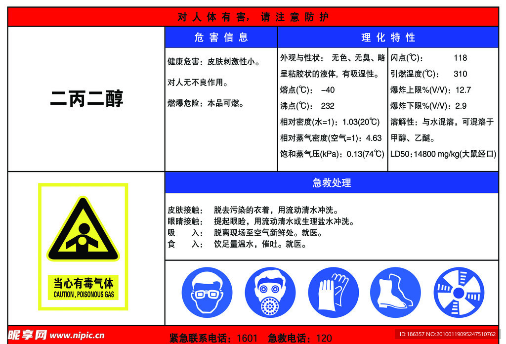 化学品安全信息告知牌