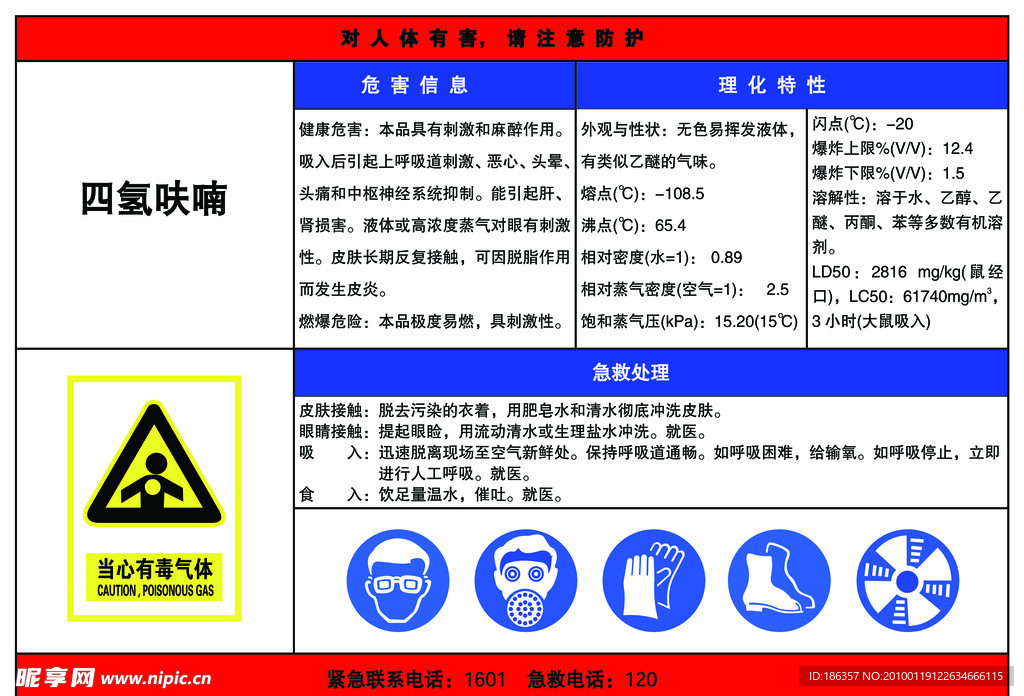 化学品安全信息告知牌