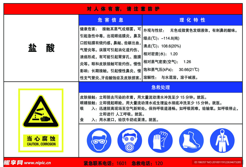 化学品安全信息告知牌