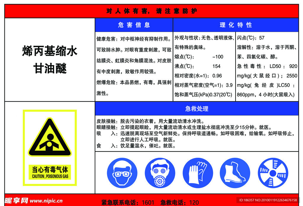 化学品安全信息告知牌