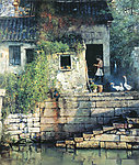 河边人家
