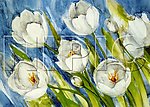 花卉油画78 （ 50厘米 X 70厘米 ）