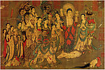 宋代 燃灯授记释伽文图卷