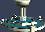 3D MAX 模型 水池喷泉