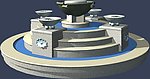 3D MAX 模型 水池喷泉