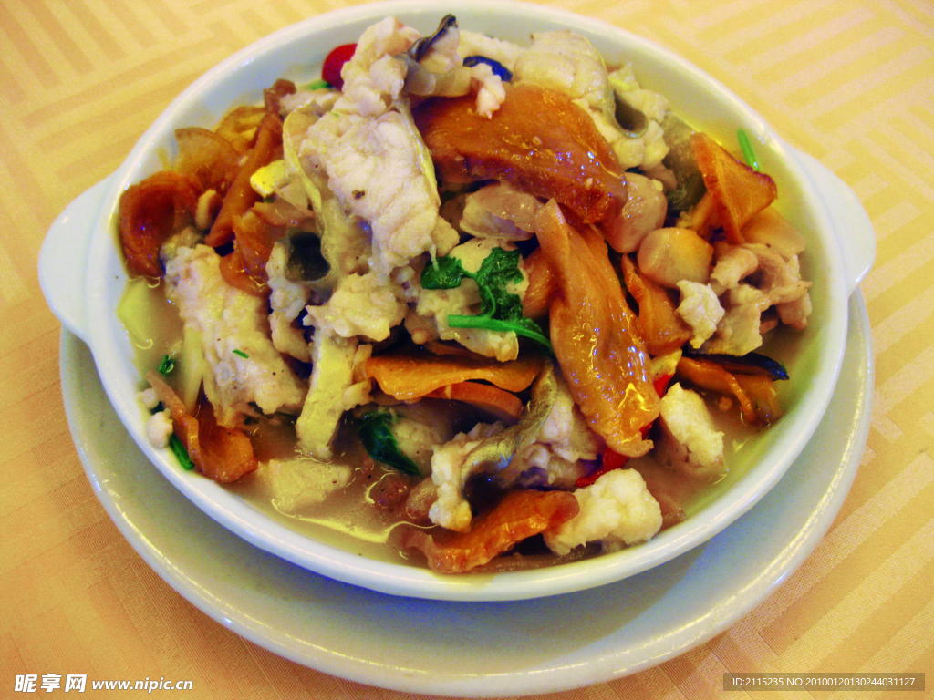 菜甫炒海麻 冰鲜