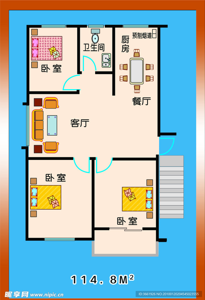 售楼户型图