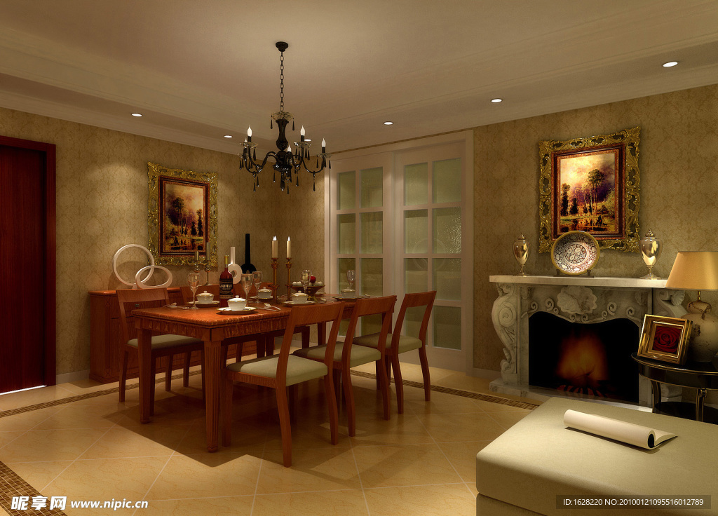 室内设计效果图资料