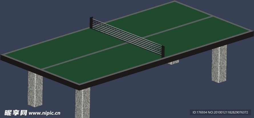 max 3D 模型 体育器材