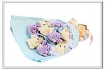 卡通花束 情人节礼物 创意礼品 时尚礼品