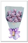 卡通花束 情人节礼物 创意礼品 时尚礼品