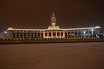 雪夜天津站