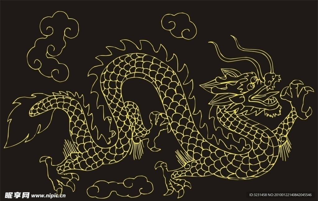 失量 龙