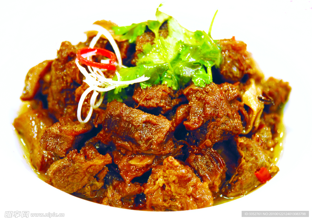 红焖驴肉