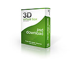 绿色3D软件包装盒