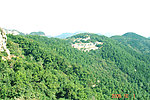 重峦叠嶂美丽的山
