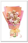 卡通花束 情人节礼物 创意礼品 时尚礼品 创意花束 花束 卡通