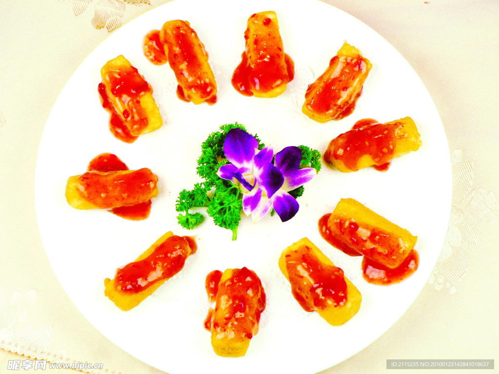 鸡酱脆皮豆腐