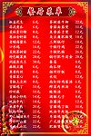 菜单