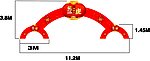 春节拱门