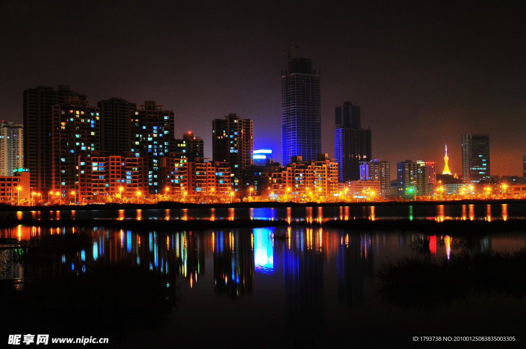 青岛开发区夜景