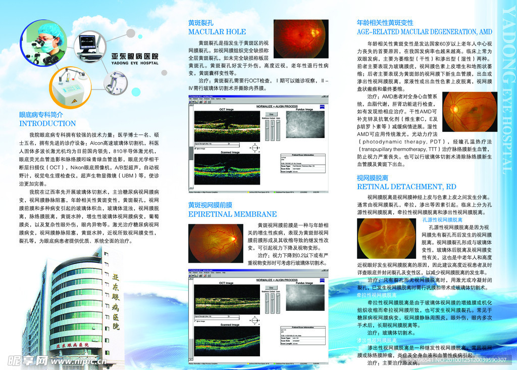 眼科宣传折页