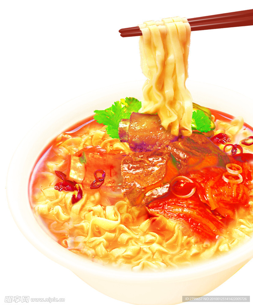 方便面 红烧排骨面 排骨面 面 碗面