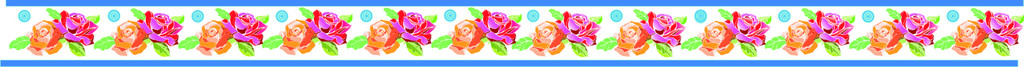 月季花边